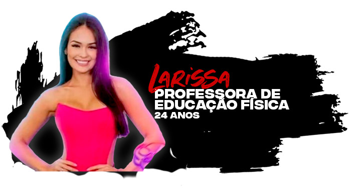 Larissa do grupo Pipoca está fora da final do BBB 23