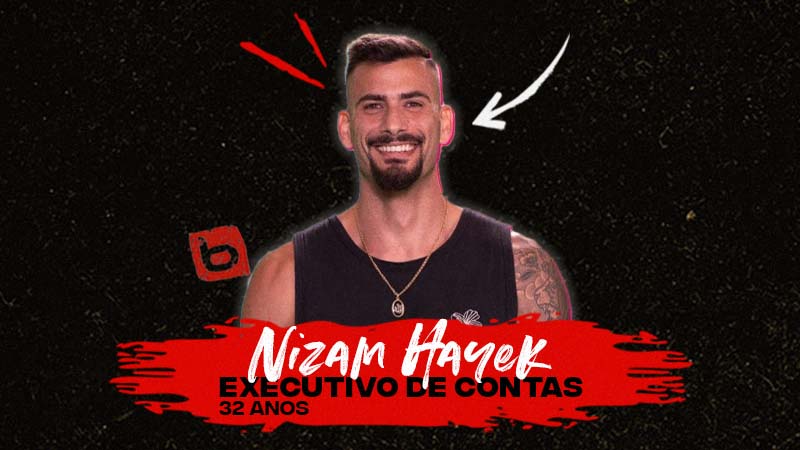 Conheça Nizam ex-integrante do Big Brother Brasil 2024